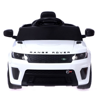 Электромобиль Range Rover Sport SVR, цвет белый