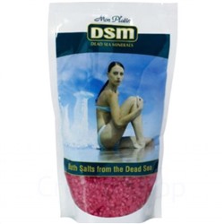 DSM Натуральная Соль Мёртвого моря с ароматическими маслами (красная) 500 г.