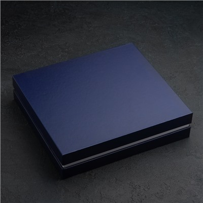 Набор столовый «Торжество», толщина 2 мм (М18), декоративная коробка, 24 предмета, цвет серебряный