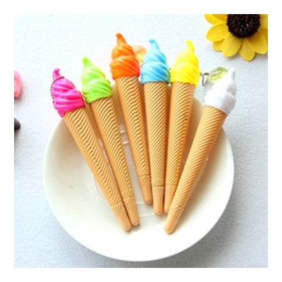 Ручка Мороженое гелевая, набор 6 шт для девочек