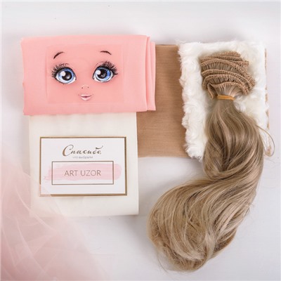 Интерьерная кукла «Шанталь», набор для шитья, 18 × 22.5 × 3 см