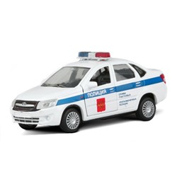 Autotime. Лада GRANTA арт.33952W-RUS Полиция 1:36 /36