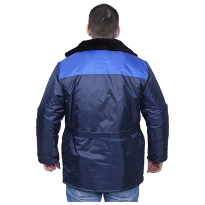 Куртка рабочая, размер 48-50, рост 182-188 см, цвет сине-васильковый