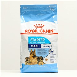 Сухой корм RC Maxi Starter mother & babydog для щенков, 4 кг