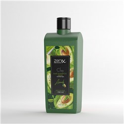 Питательный шампунь с глиной и экстрактом авокадо Zenix Avocado Shampoo 400 ml