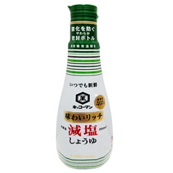 Соевый соус с пониженным содержанием соли Kikkoman, Япония, 200 мл