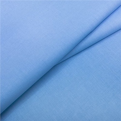 Ткань на отрез бязь ГОСТ Шуя 150 см 12410 голубой