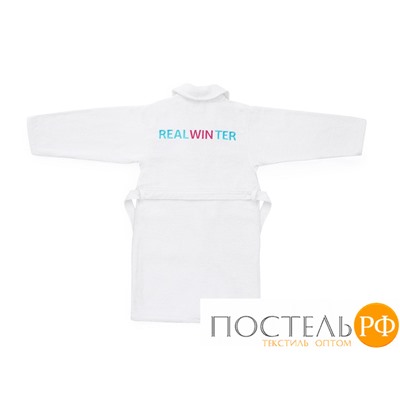 7139-42700 Халат Universiade/S-M/100% хлопок, 380 г/м2 / Real Winter, белый