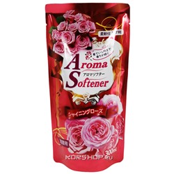 Кондиционер для белья с микрокапсулами с ароматом розы Rocket Soap м/у, Япония, 300 мл