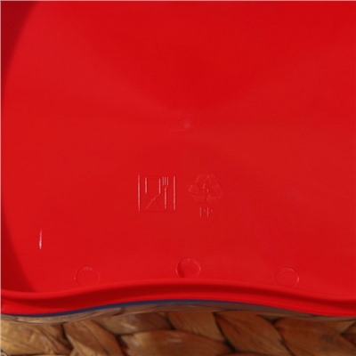 Маслёнка с мерной шкалой «Люкс», 18×9,5×6,5 см, цвет МИКС