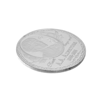 Подарочное панно с монетой "А.А. Ахматова"