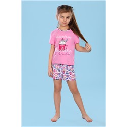 Пижама с шортами для девочки 36528