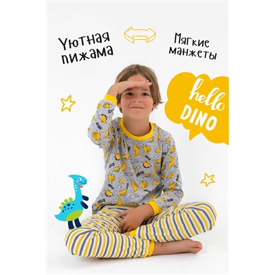 Пижама с брюками для мальчика Мультик