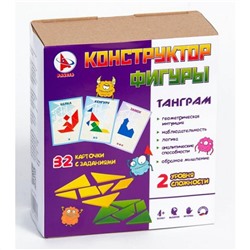 ТМ Ракета  Настольная игра Р2312 Фигуры Танграм подар. уп.