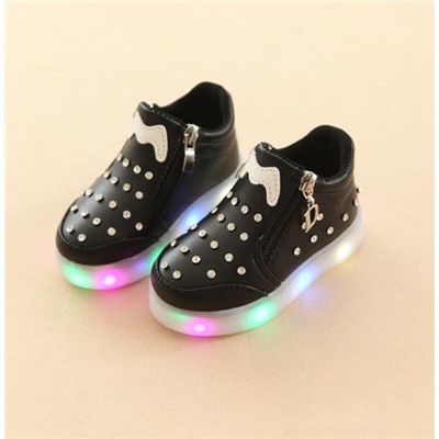 Ботинки для девочки с LED подсветкой 603