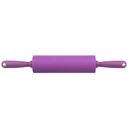 Скалка 47*6,5*6,5 см "Фиолетовая"