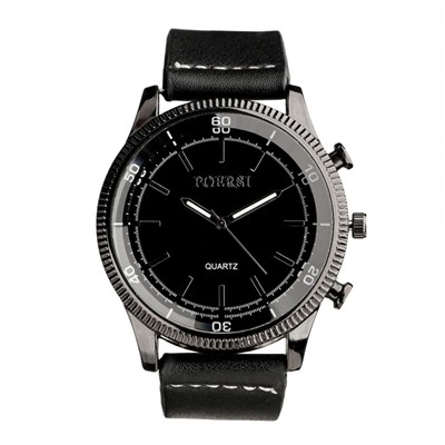 Подарочный набор 2 в 1 "Маратон": наручные часы и браслет