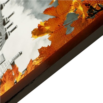 Картина "Осень" 67х107 см рамка МИКС