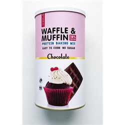 Смесь для приготовления кексов Шоколад Waffle & Muffin Chocolate Chikalab 480 гр.
