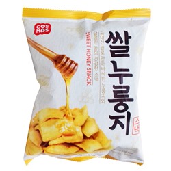 Сладкие рисовые чипсы с медом Cosmos, Корея, 110 г