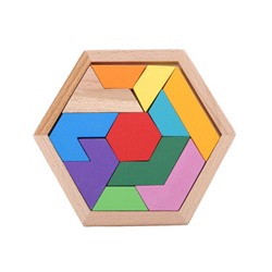 Деревянная головоломка Hexagon box