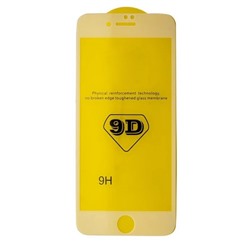 Защитное стекло iPhone 7/8/SE 2020 (белый) 9D тех.упаковка