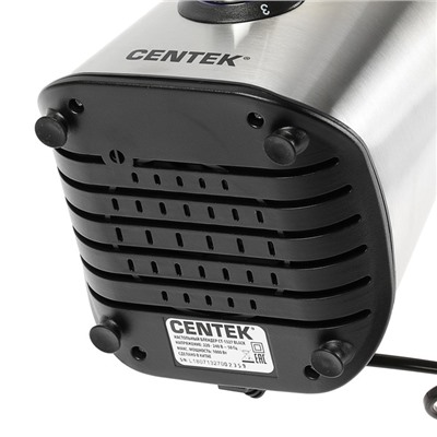 Блендер Centek CT-1327, 1000 Вт, 3 скор+импульс, стакан 1.5 л, черный