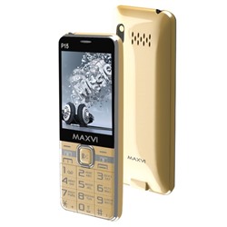 Сотовый телефон Maxvi P15 цвет золото