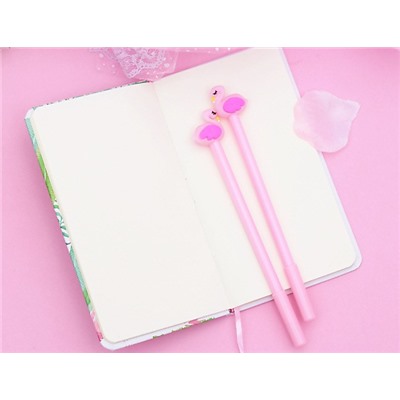 Набор подарочный блокнот и ручка "Фламинго"