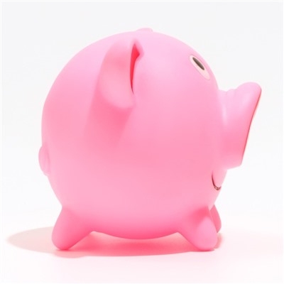 Игрушка пищащая "Свинюшка" для собак, 11,4 х 10 х 10 см, розовая