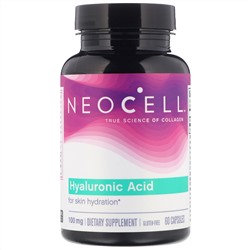 Neocell, Гиалуроновая кислота, 100 мг, 60 капсул
