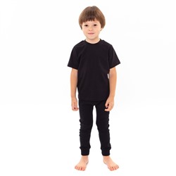 Термобелье для мальчика (брюки), цвет чёрный, рост 98 см