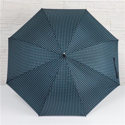 Зонт - трость полуавтоматический «Солидность», 8 спиц, R = 51 см, цвет МИКС