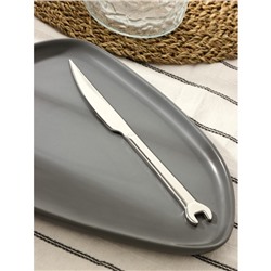 Нож столовый Magistro Workshop, h=22,5 см, цвет серебряный
