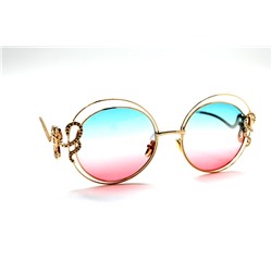 Солнцезащитные очки 1024 золото розовый голубой