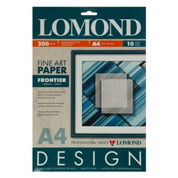 Фотобумага для струйной печати А4 LOMOND, 200 г/м², матовая текстурная «Гребенка», 10 листов (0927041)