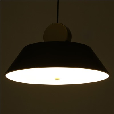 Светильник 2283/1 LED черно-золотой 38х38х21-121 см