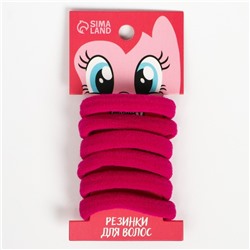 Резинки для волос "Пинки Пай", 6 шт, My Litlle Pony