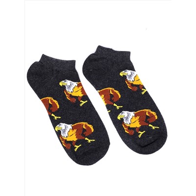 Короткие носки р.37-44 "Angry Animals" Ястреб-качок