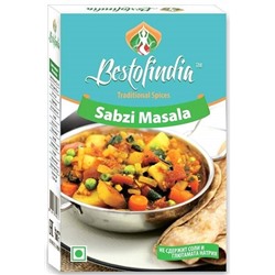 Смесь специй для овощей Sabzi Masala Bestofindia 100 гр.