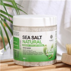 Соль для ванны морская "Sea Salt" Natural, 600 г