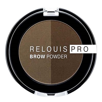 Relouis. Тени для бровей "Relouis Pro Brow Powder" тон 02 TAUPE, 3г 1746