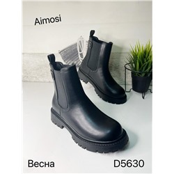 Женские ботинки D5630 черные