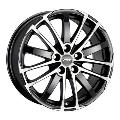 Диск литой ATS XTreme 8,0x18 5x120 ET35 d72,6 Racing Black Front Polished (XT808.35.W1)