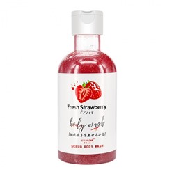 Гель-скраб для тела Sersanlove Fresh Strawberry Fruit