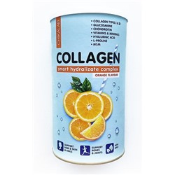 Коллагеновый коктейль со вкусом апельсина Collagen orange flavour Chikalab 400 гр.