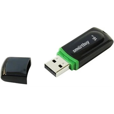 USB карта памяти 16ГБ Smart Buy Paean (черный)