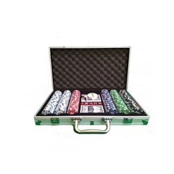 Покерный набор на 300 фишек в кейсе