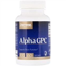 Jarrow Formulas, Альфа ГФХ, 300 мг, 60 растительных капсул