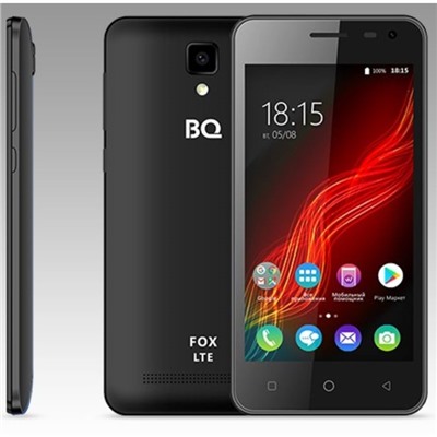 Смартфон BQ S-4500L Fox LTE Black